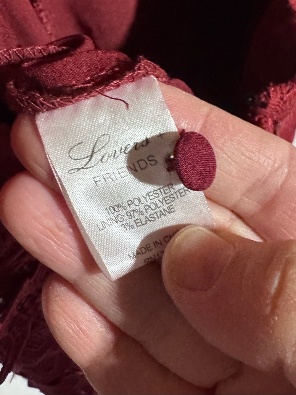Lovers + Friends lace romper dressy Size Small - Picture 6 of 7